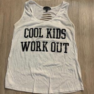 LA THREADS Work Out Tank Top